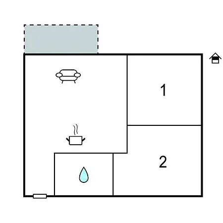 Mit Balkon Apartament *